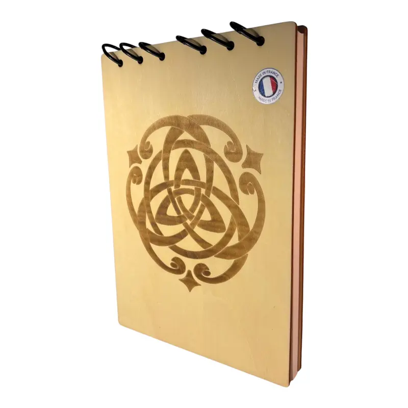 001 - Bloc note nœud celtique