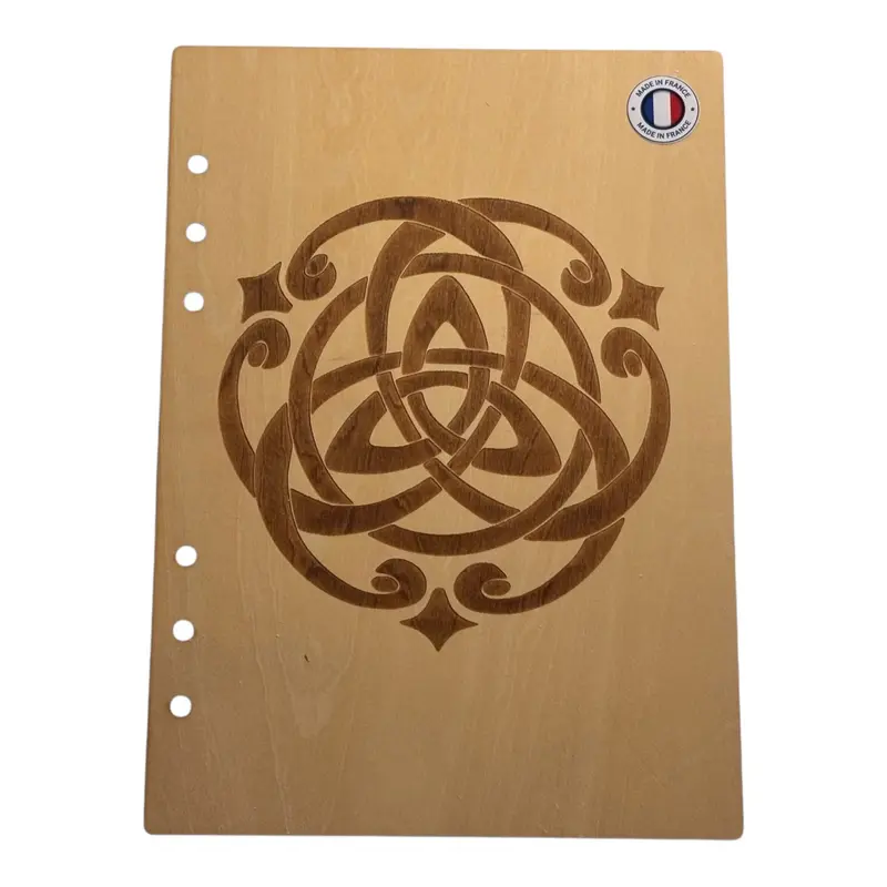 001 - Couverture cahier nœud celtique