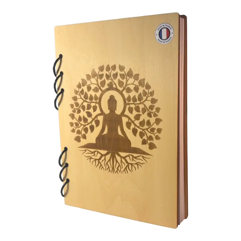 009 - Cahier yogi avec arbre de vie
