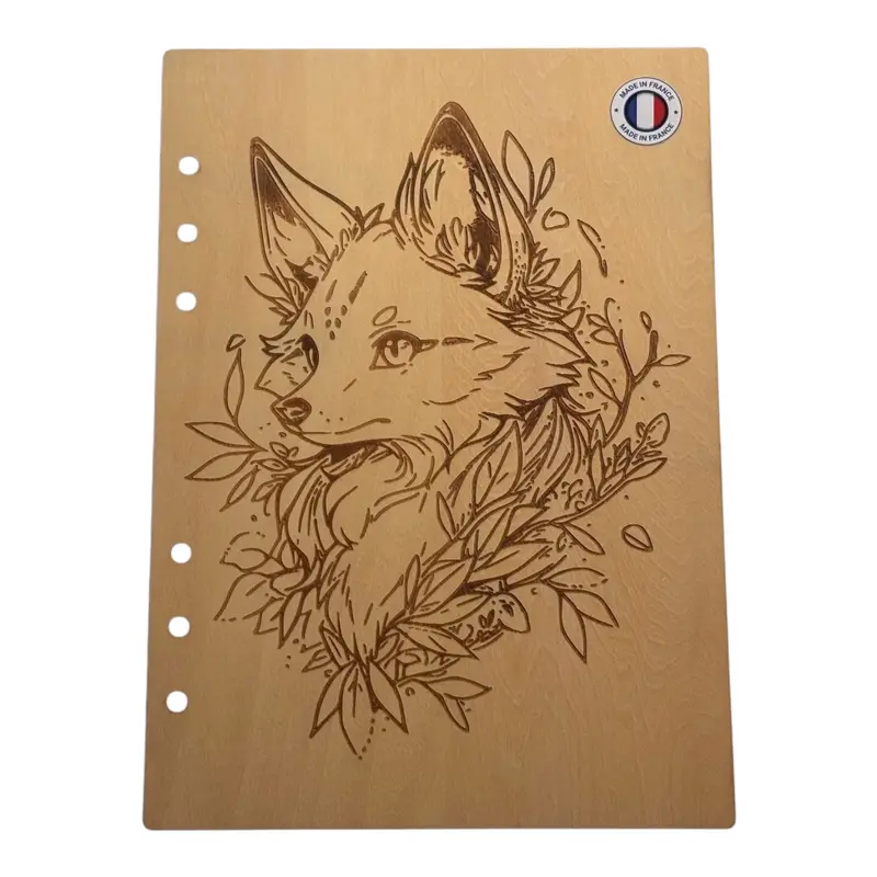 015 - Couverture cahier renard manga