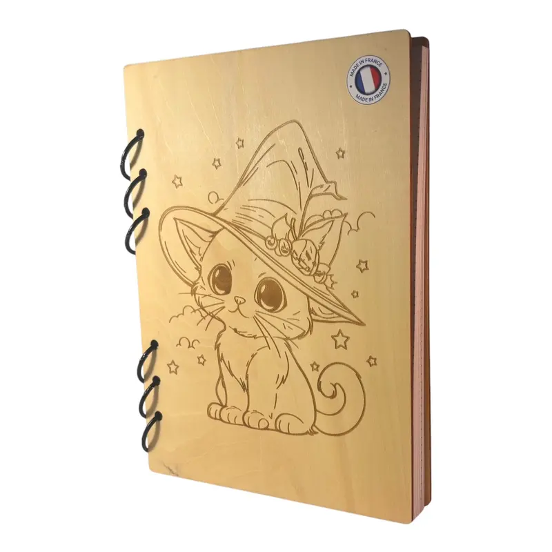 034 - Cahier chat sorcier