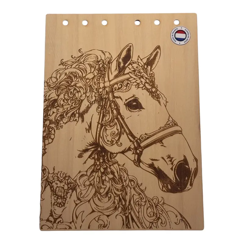 106 Couverture bloc note cheval