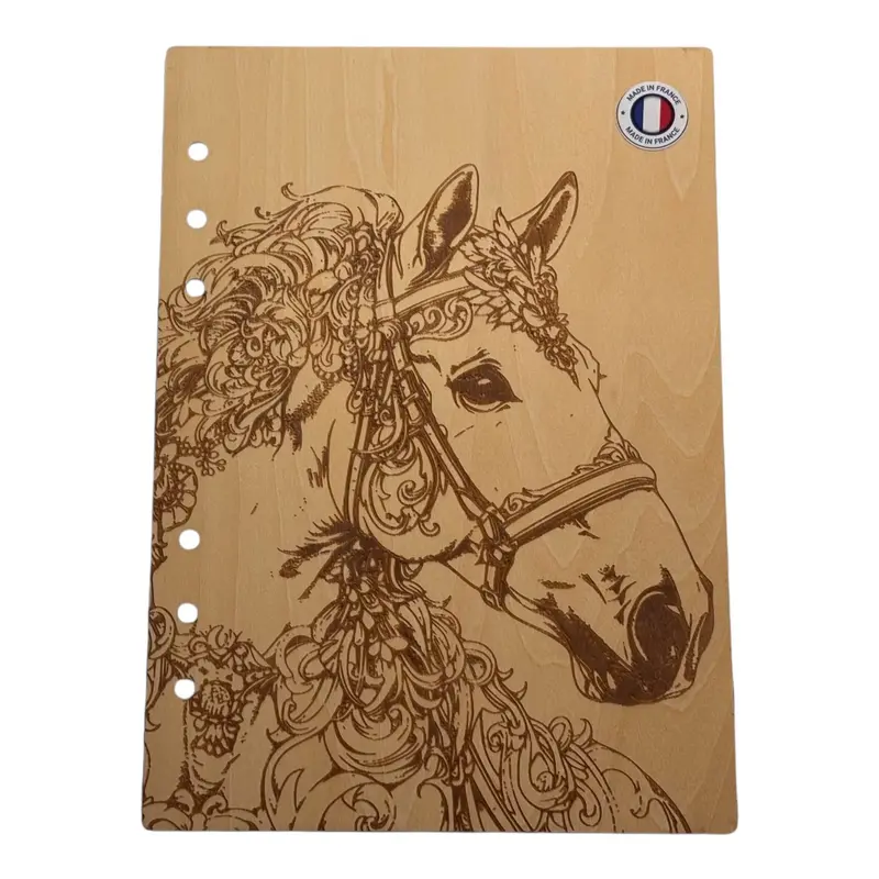 106 Couverture cahier cheval