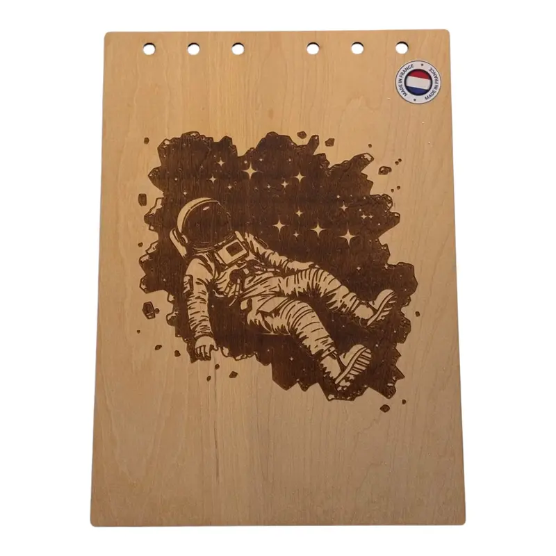 109 Couverture bloc note astronaute