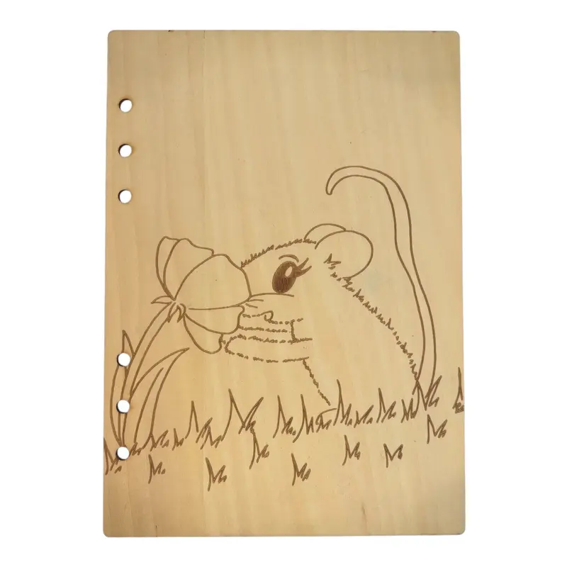 110 Couverture cahier souris (Ohana Hook)