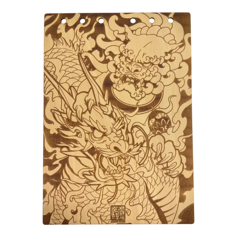 111 Couverture bloc note dragon (Ledard)