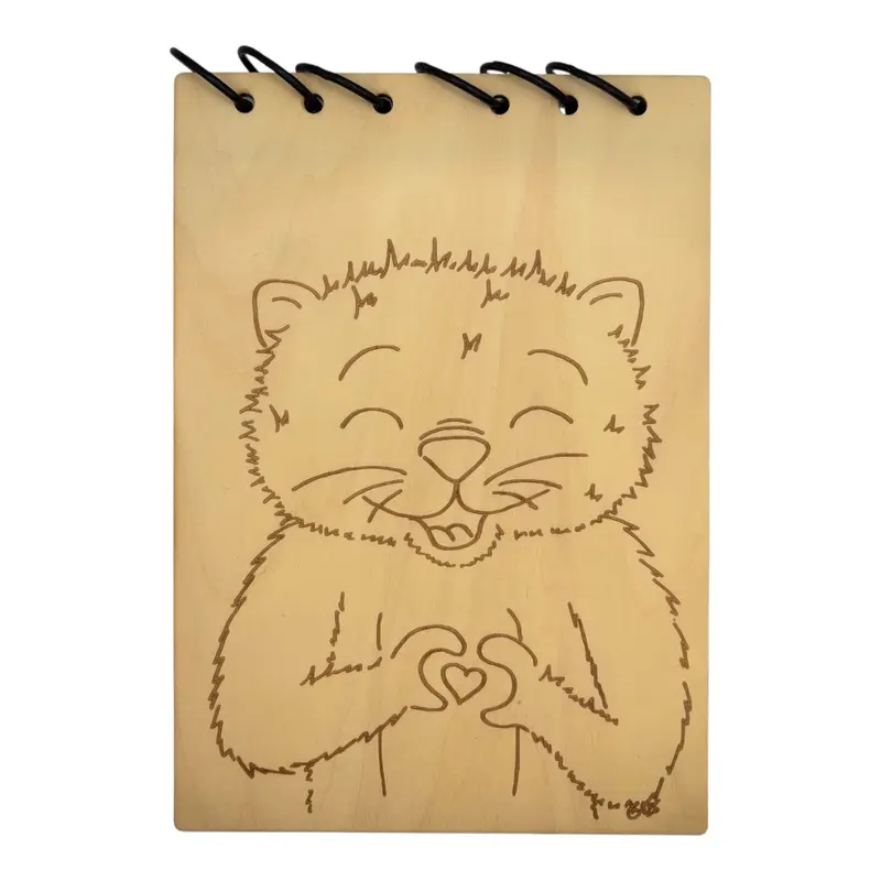 112- Bloc note Loutre (Claudie Charles / Ohana Hook)