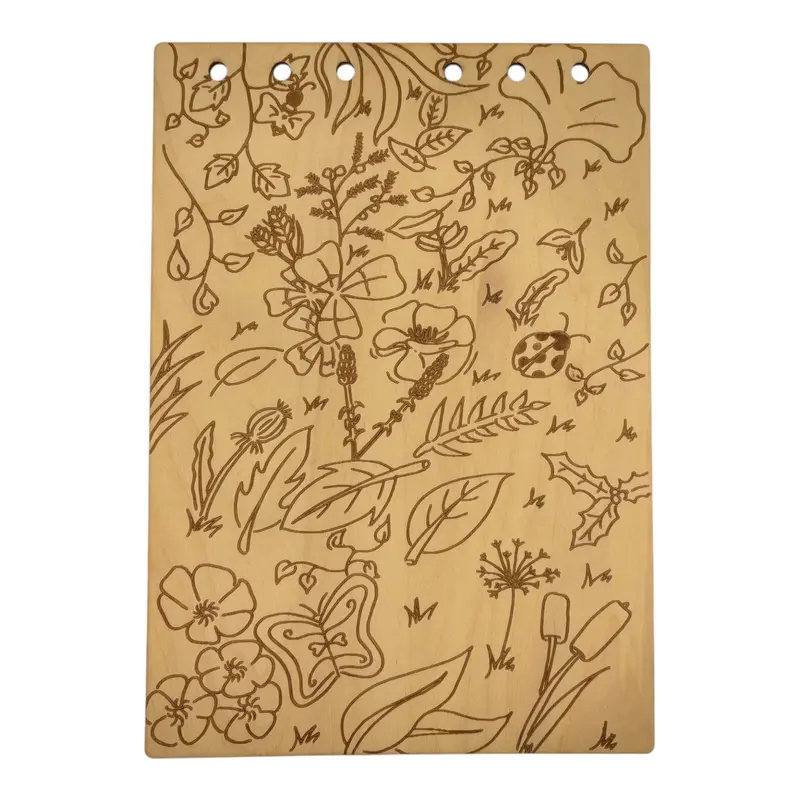 113 Couverture bloc note Printemps (Claudie Charles / Ohana Hook)