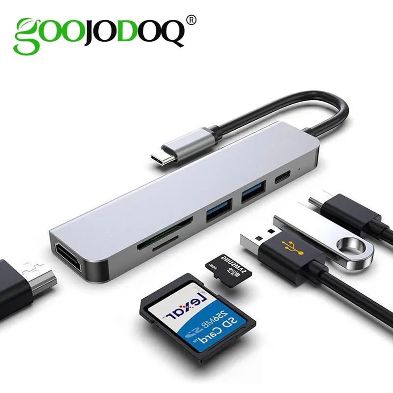Adaptateur 6 en 1 USB C