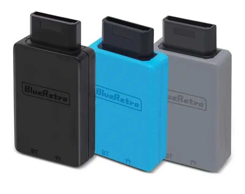 Adaptateur BlueRetro RetroScaler pour Saturn — manettes Bluetooth sans fil