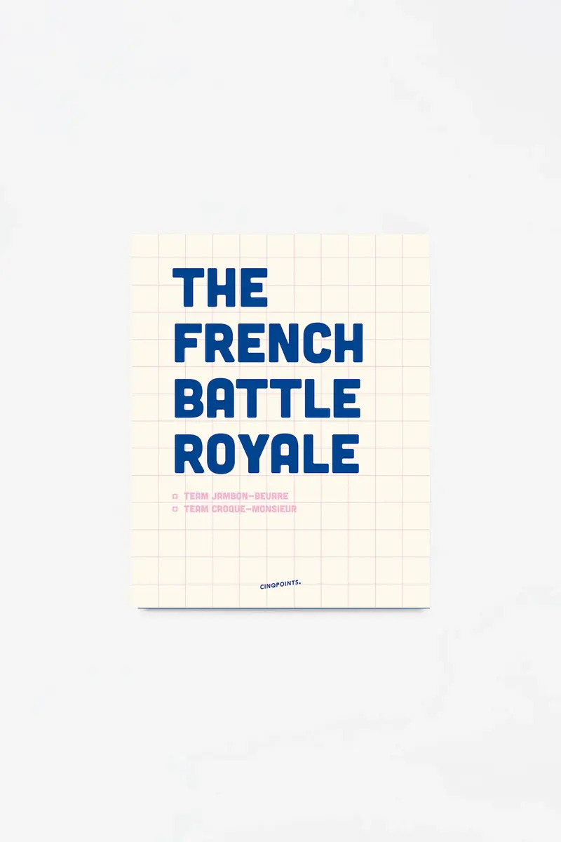 Affiche Battle Royale Quadrillage