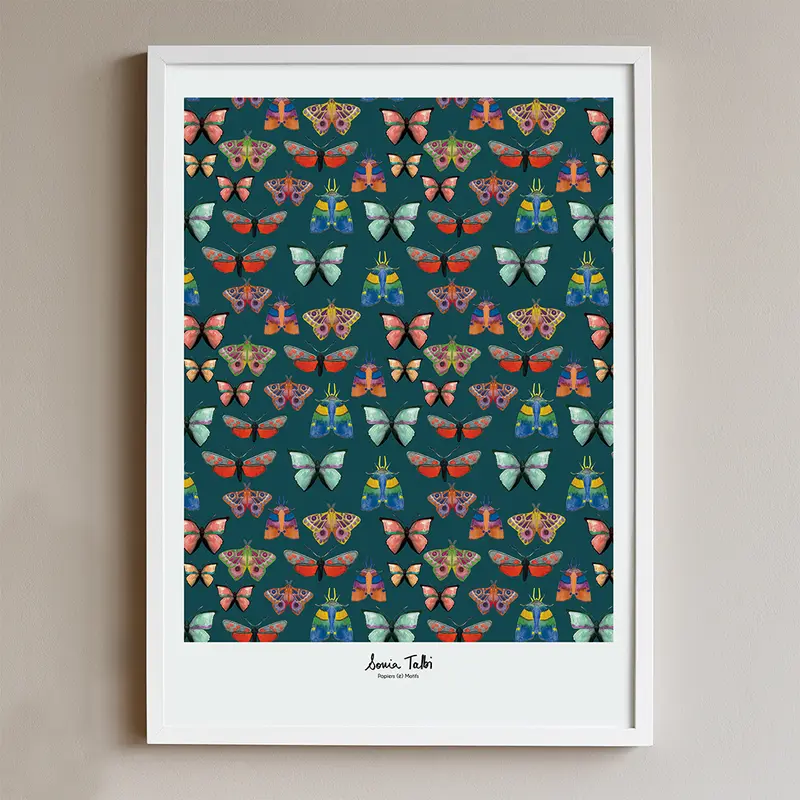 Affiche BUTTERFLIES