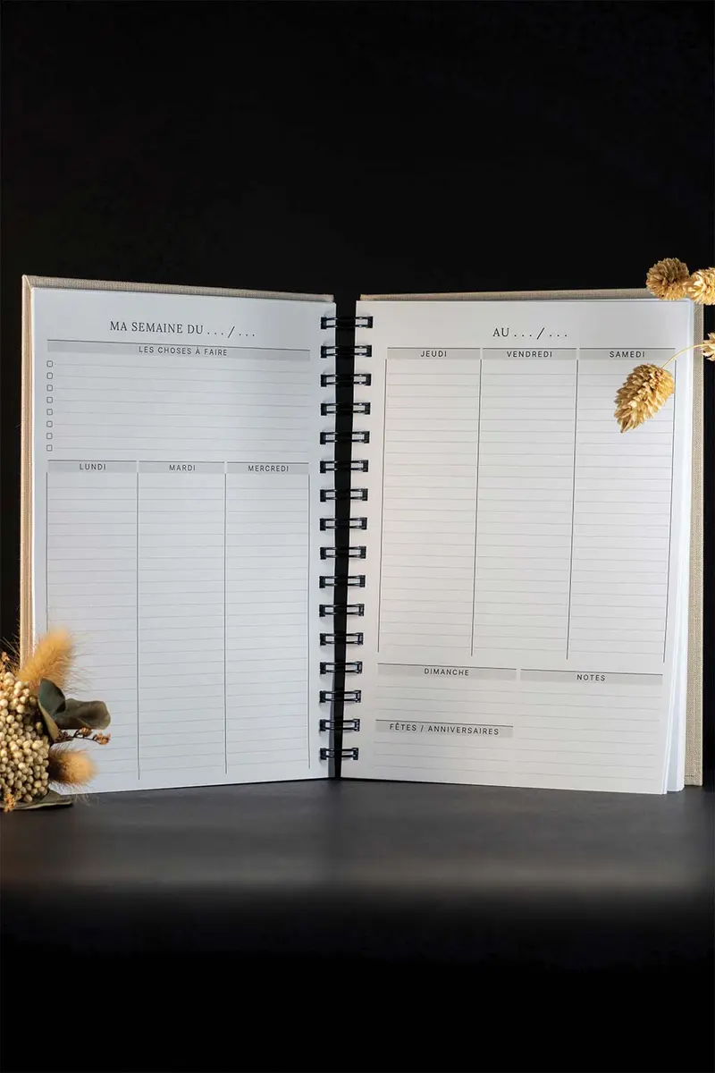 Agenda hebdomadaire - Gaëlle