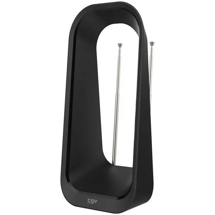 Antenne TV intérieure amplifée - CGV - AN-Rise - Réception VHF/UHF - Alimentation secteur - Compatible TNT
