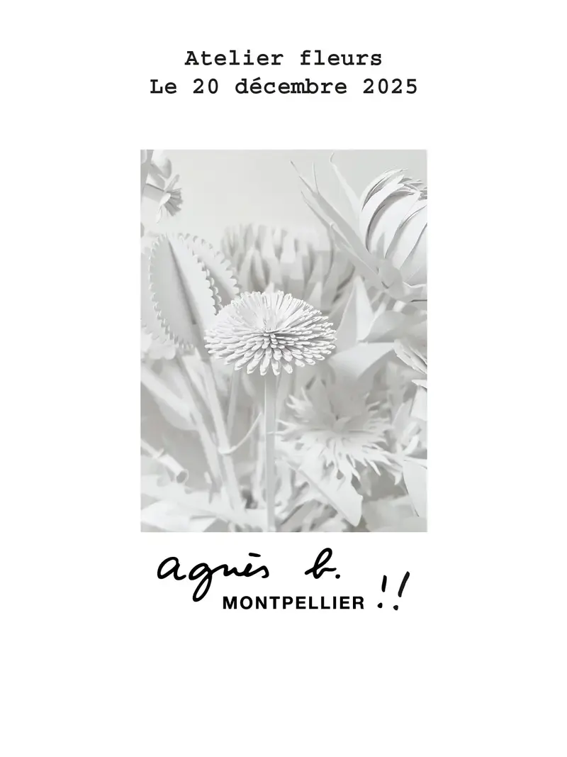 Atelier Cinqpoints x Agnès b. 14h30-16h00