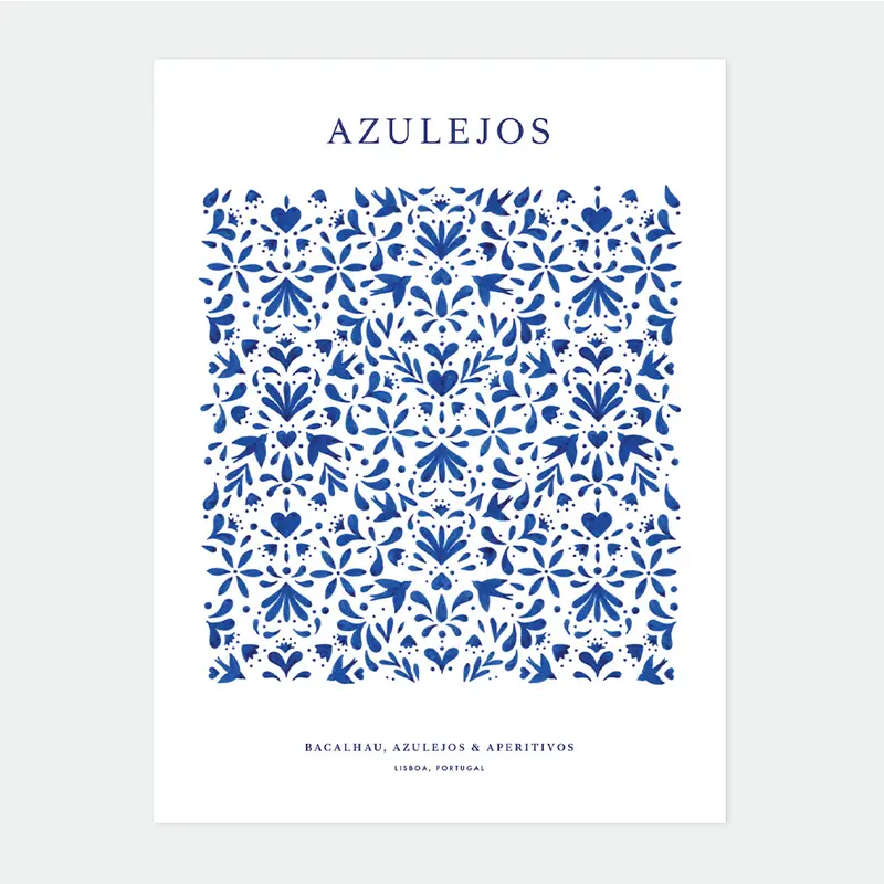 Azulejos - Poster