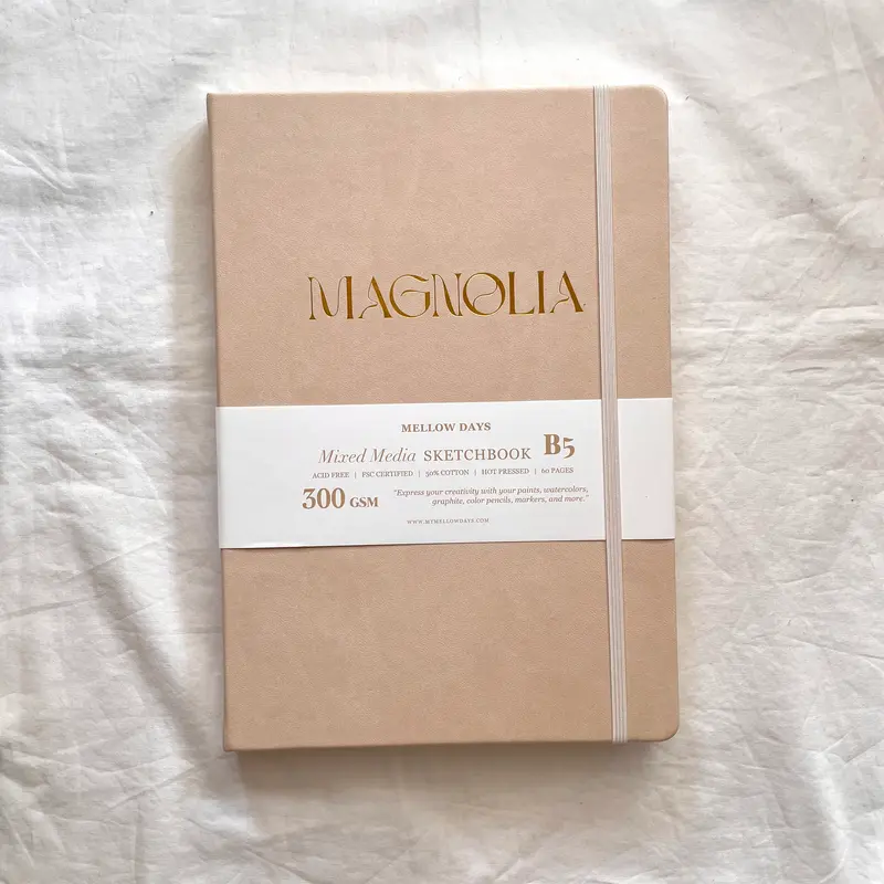 B5 Magnolia Sketchbook