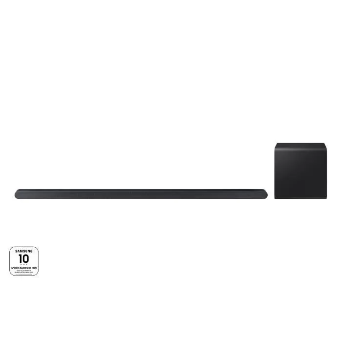 Barre de son - SAMSUNG - HW-S810D - 3.1.2ch - Atmos sans fil - Ultra-fine - Wifi - Bluetooth - Contrôle vocal - Q-Symphony 3.0