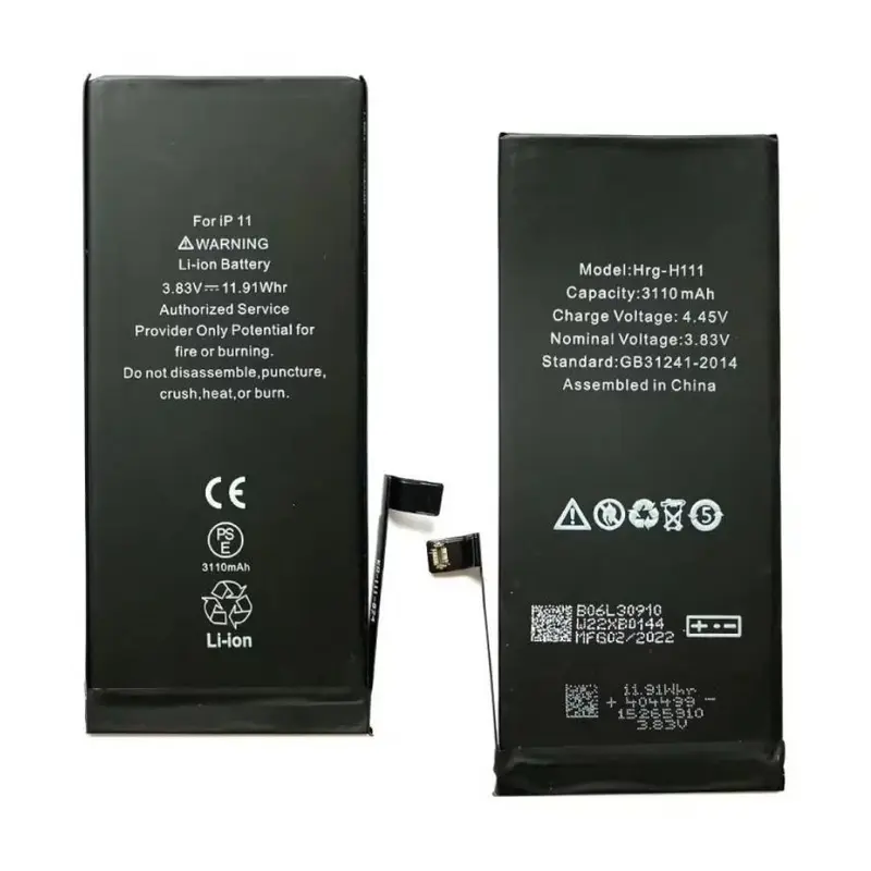 Batterie Pour iPhone 11 Identique ORIGINALE 3110MAH +Outils +Adhésif