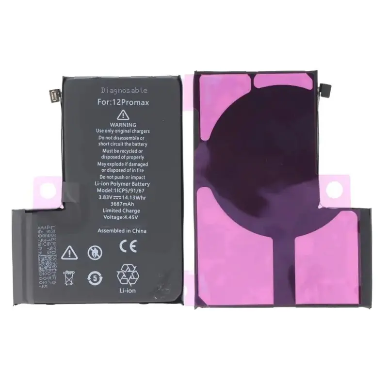 Batterie Pour iPhone 12 PRO MAX Identique ORIGINALE 3687MAH +Outils +Adhésif