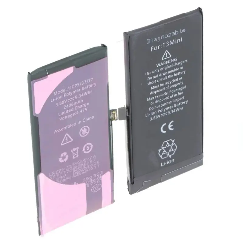 Batterie Pour iPhone 13 MINI Identique ORIGINALE 2406MAH +Outils +Adhésif