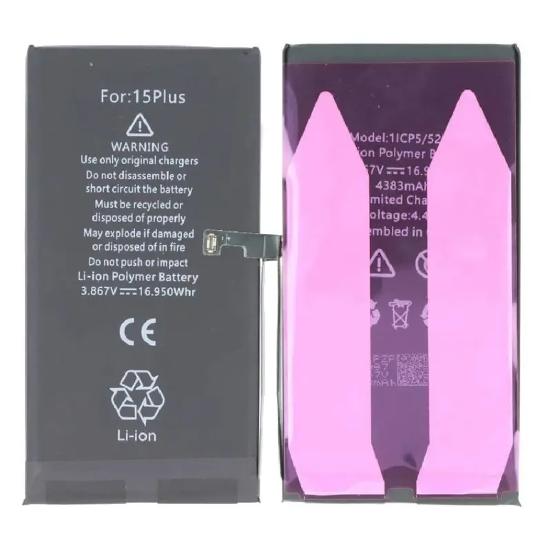 Batterie Pour iPhone 15 PLUS Identique ORIGINALE 4383MAH +Outils +Adhésif
