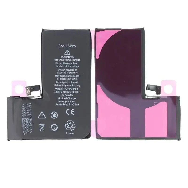 Batterie Pour iPhone 15 PRO Identique ORIGINALE 3274MAH +Outils +Adhésif
