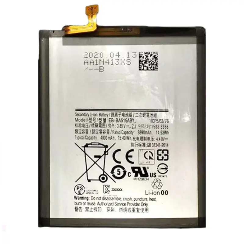 Batterie Pour Samsung Galaxy A51 (A515) EB-BA515ABY 4000mAh +Kit Outils +Colle