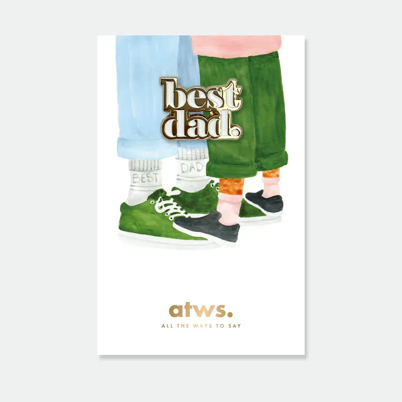 Best Dad - Pins