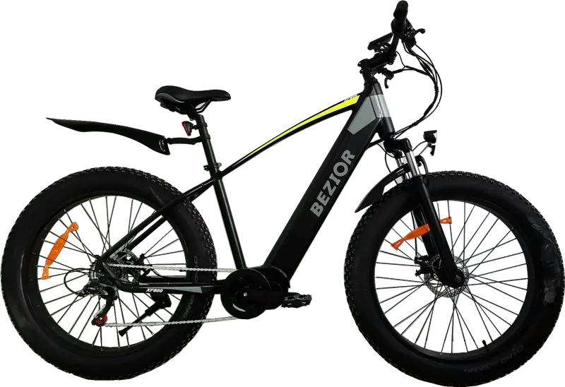 BEZIOR XF800 500W Electric Bicycles Green