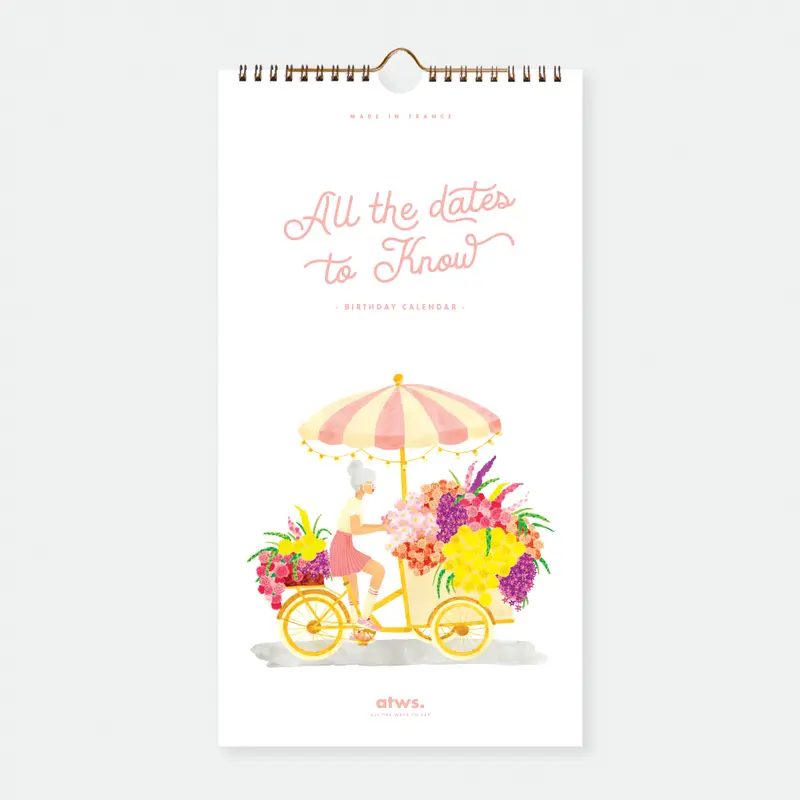 Birthday calendar