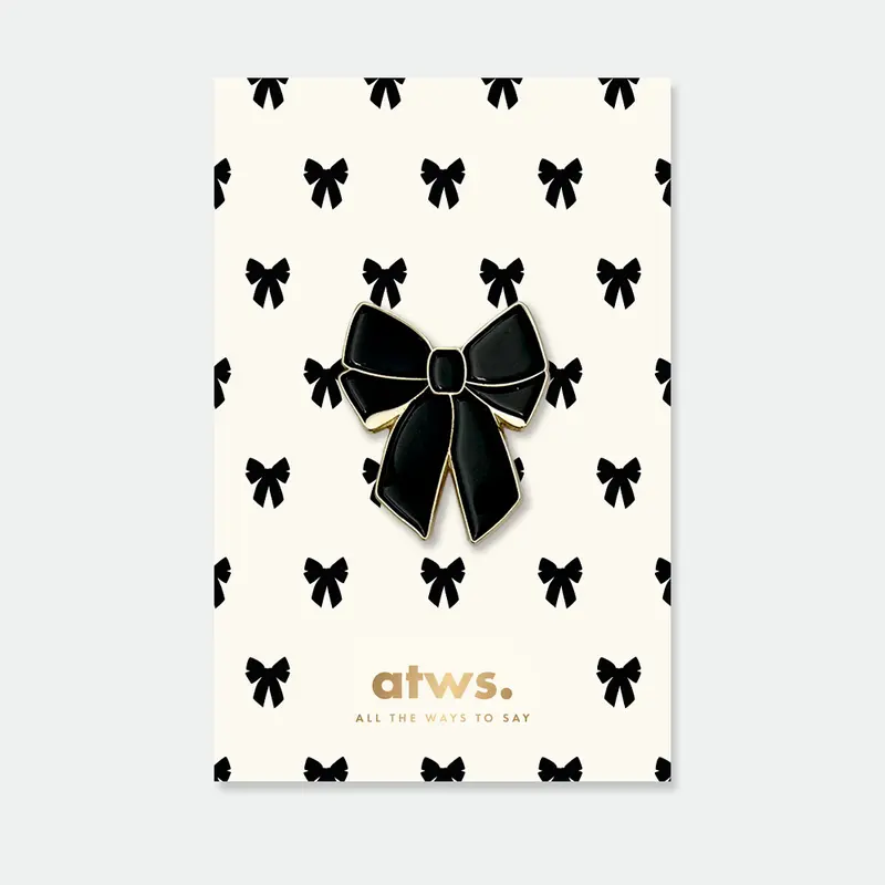 Black Bow - Pins