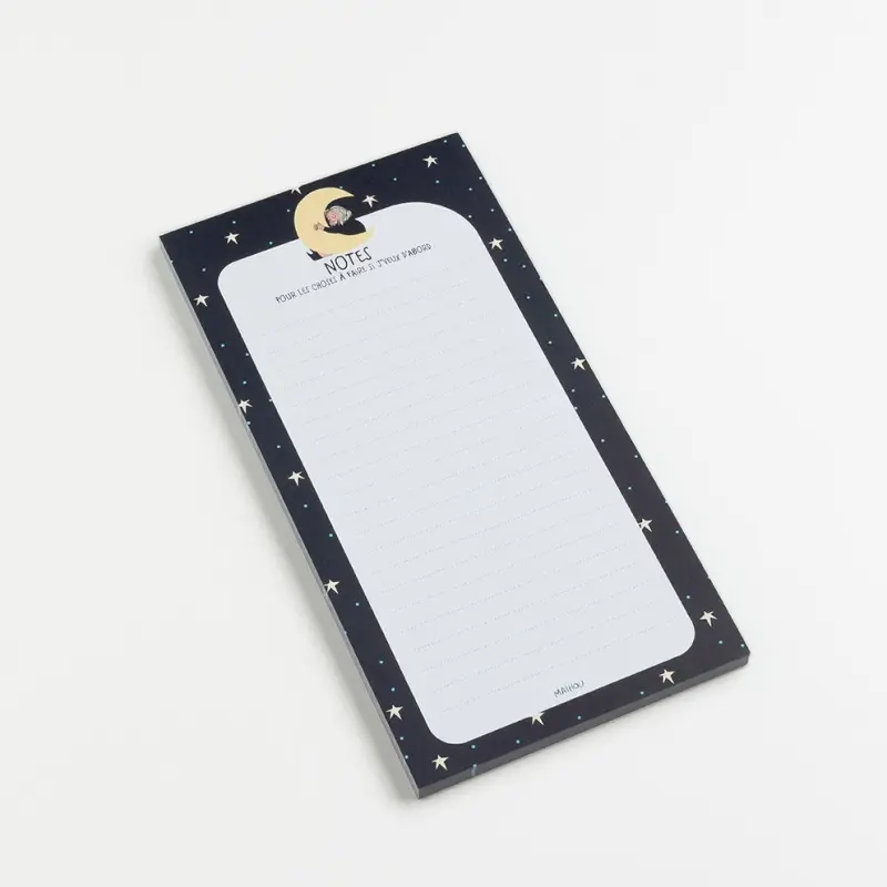 Bloc notes - Moon