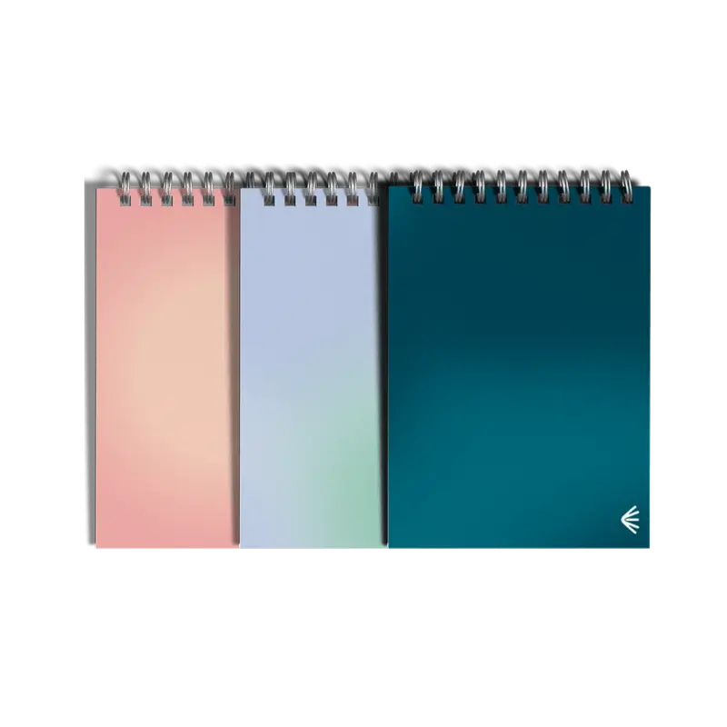 Bloc-notes réutilisable A6 Gourmandises