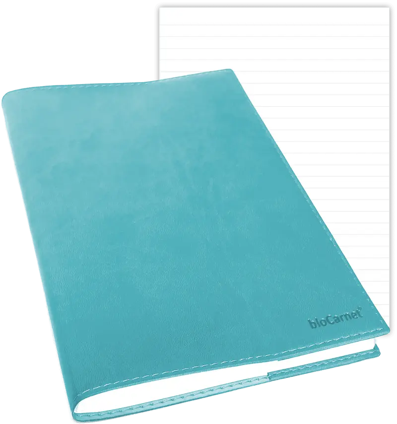 bloCarnet® TURQUOISE pages lignées