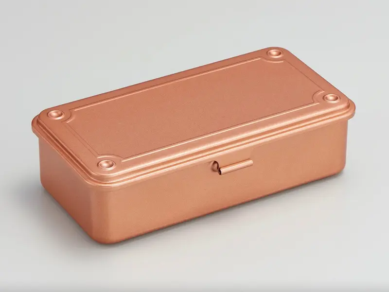 Boîte de rangement | TOYO STEEL T-190 cuivrée