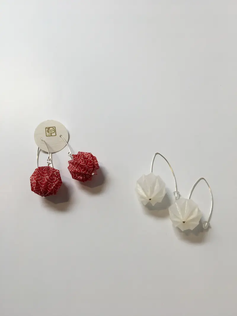 Boucles d'oreilles sphères