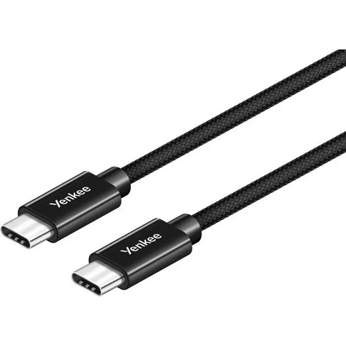 C‰ble USB-C 2m - YENKEE - YCU C102 BK