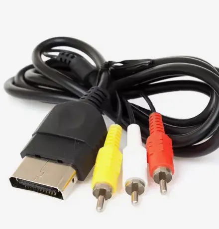 Câble AV composite pour Xbox première génération — vidéo et son RCA