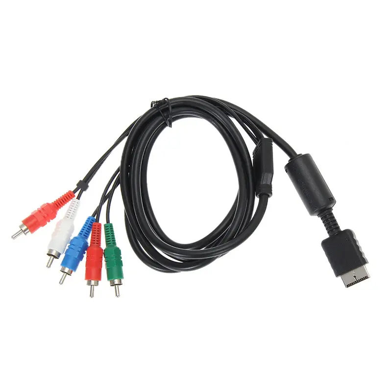 Câble composantes YPbPr pour PS2 et PS3 — 5 RCA, 1,8 m