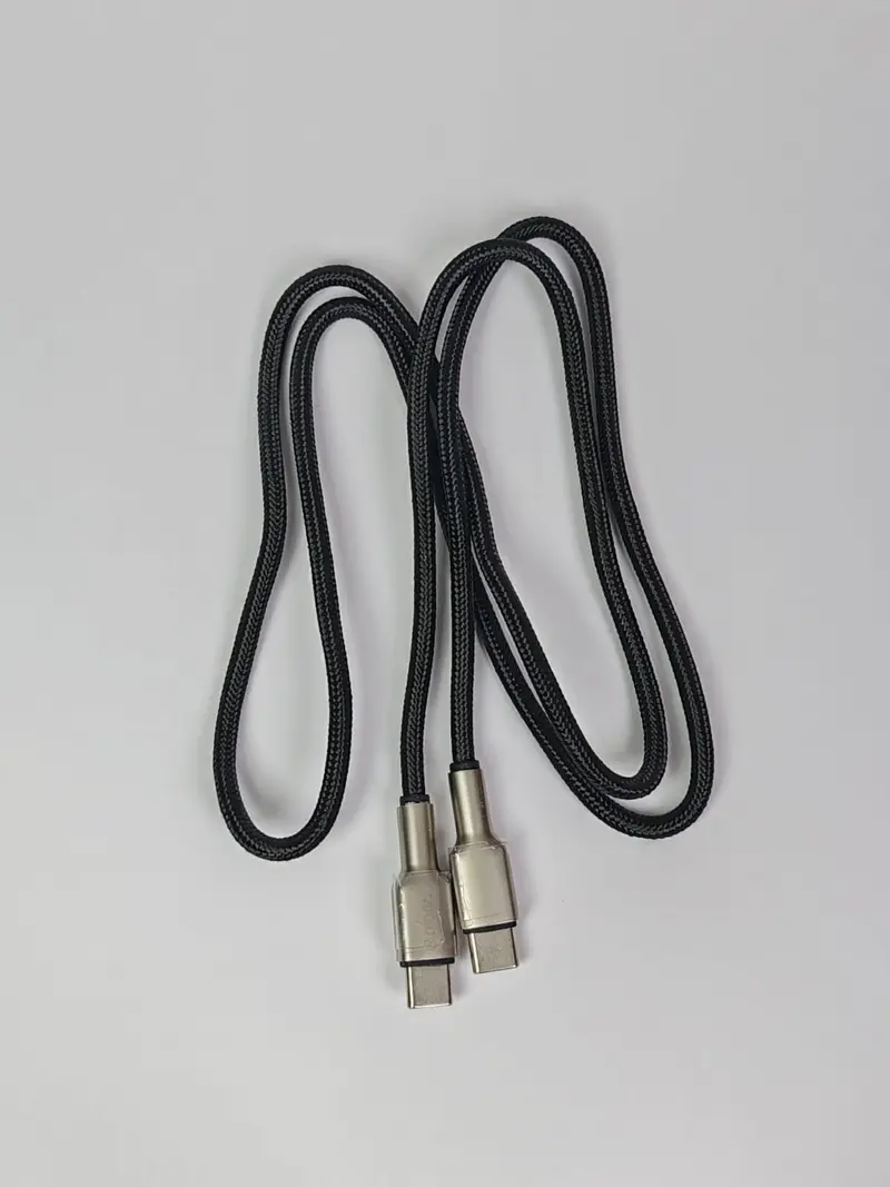 Câble en Alliage de Zinc | Compatibilité USB Type-C Vers Type-C