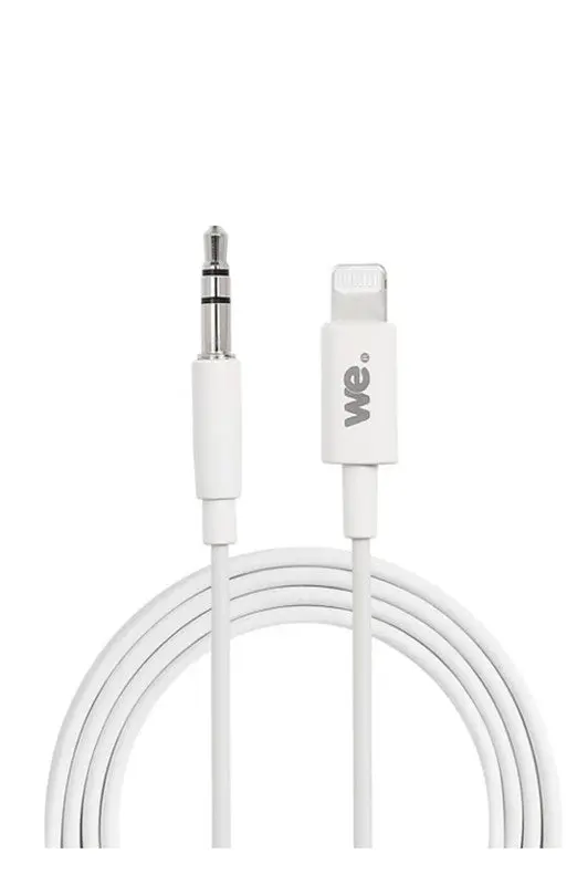 Câble lightning vers mini Jack 3.5mm Audio Auxiliaire 1 Mètre compatible Iphone 13. Relier votre mobile à votre casque, enceinte, autoradio