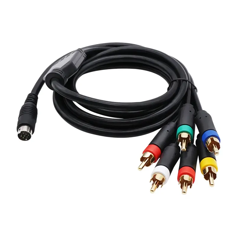 Câble RGB (RGBS) pour Mega Drive 2 — connecteur mini-DIN 9 broches, 1,8 m