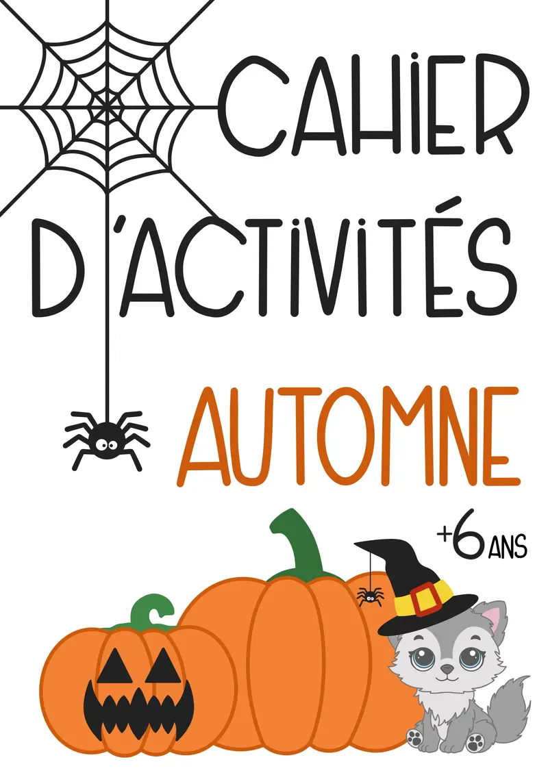 Cahier d’activités Automne