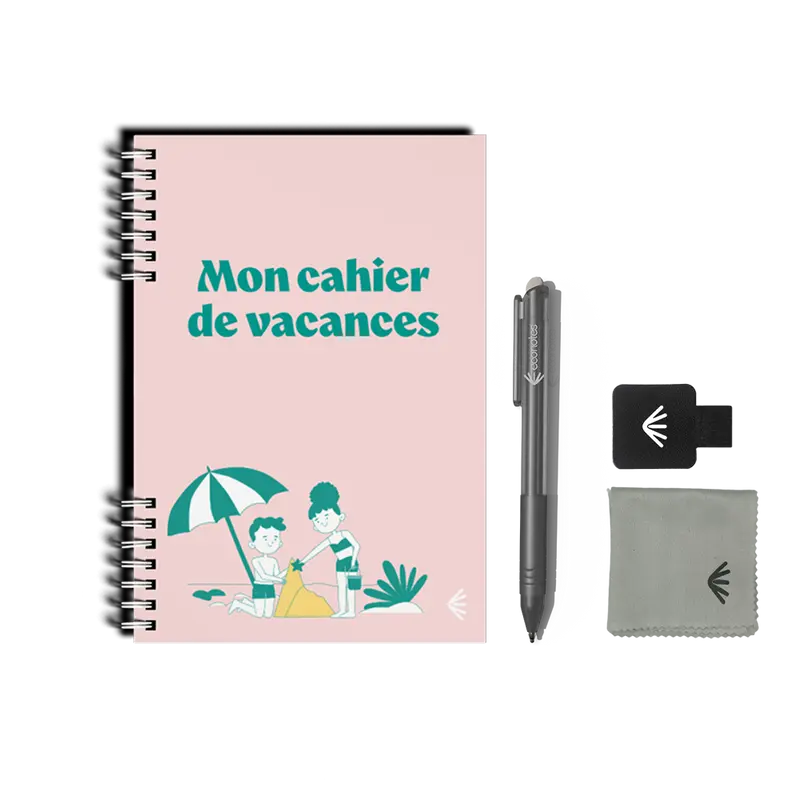 Cahier de vacances réutilisable - A5