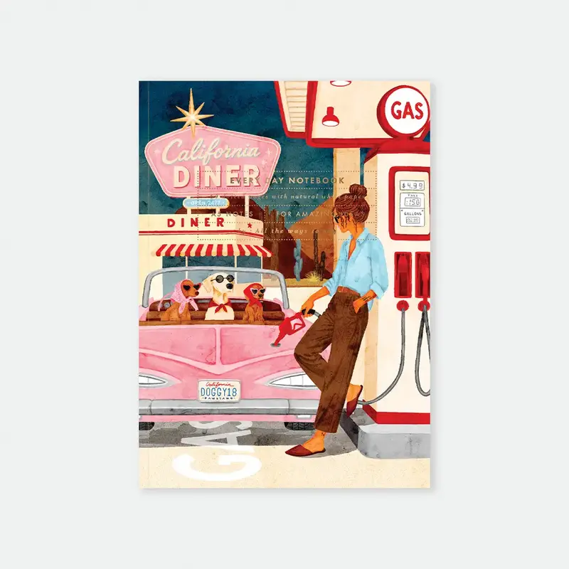 California Diner - Notebook A5