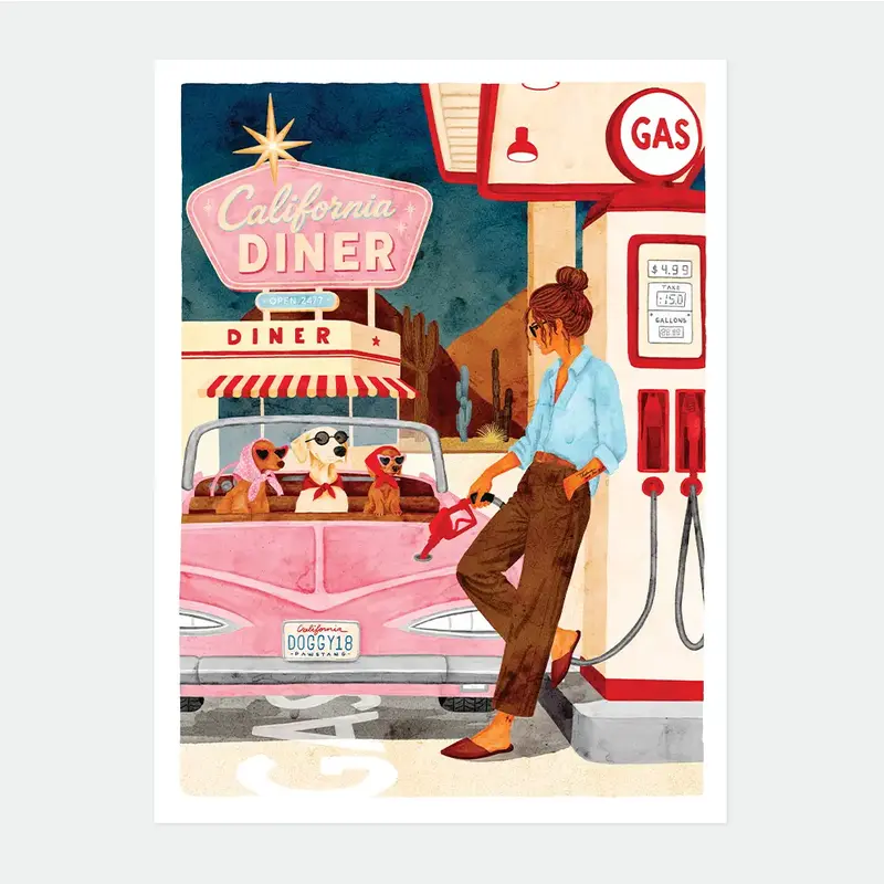 California Diner - Poster