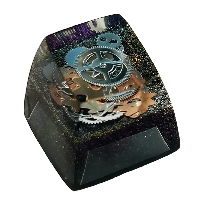 Capuchon de touche artisanal en résine — profil SA R1, tige MX