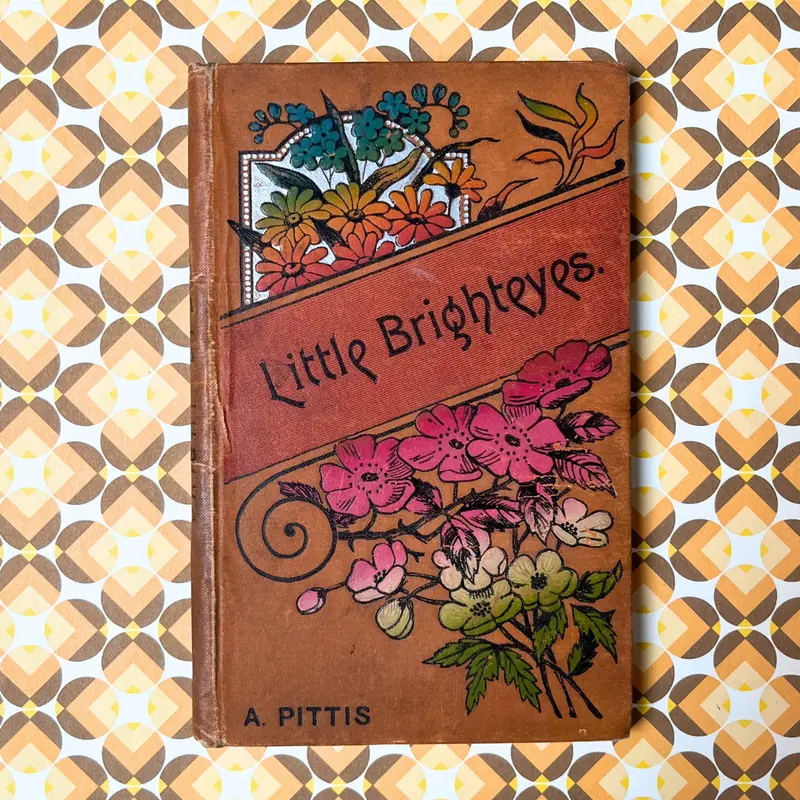 Carnet ancien "Little Brighteyes" (Année 1890)