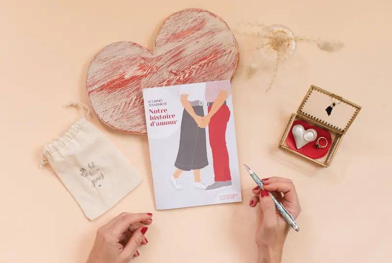 Carnet notre histoire d'amour